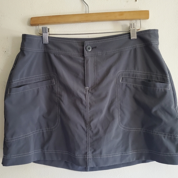 PrAna women's  skort size 8 gray. - Picture 2 of 7